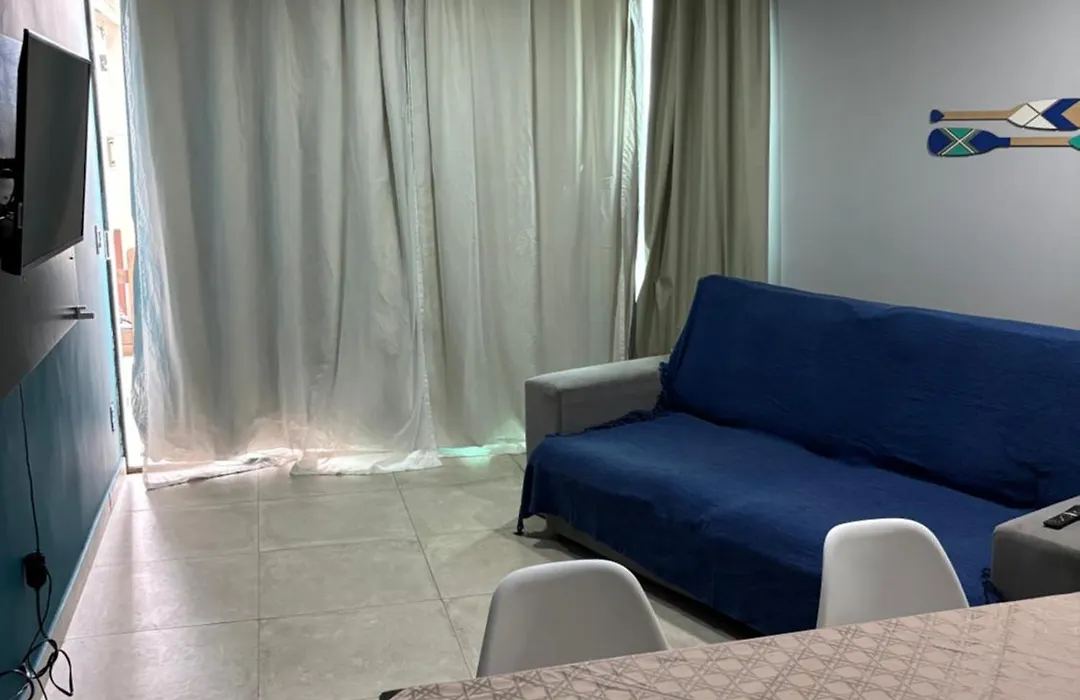 Apartamento para até 6 pessoas - Orla da Praia Grande-1